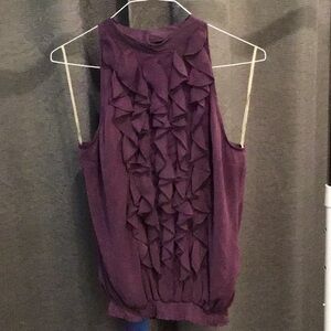 Mossimo Womens Halter top Purple SZ Large